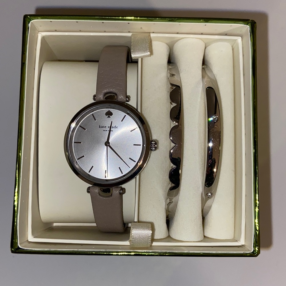 Kate Spade Watch and Bracelet Set of 3 Brand New